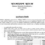 ২০০ পদে বাংলাদেশ ব্যাংকের পুন:নিয়োগ বিজ্ঞপ্তি প্রকাশ