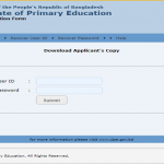 প্রাথমিক শিক্ষক নিয়োগের আবেদন কপির ডাউনলোড শুরু