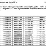 ফায়ার সার্ভিস ও সিভিল ডিফেন্স অধিদপ্তরের শারীরিক যোগ্যতা যাচাই পরীক্ষার ফলাফল প্রকাশ