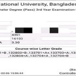 ২০২০ সালের ডিগ্রি পাস ও সার্টিফিকেট কোর্স ৩য় বর্ষ পরীক্ষার ফলাফল প্রকাশ