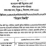 ১১০ টি পদে বাংলাদেশ পল্লী বিদ্যুতায়ন বোর্ডের নতুন নিয়োগ বিজ্ঞপ্তি প্রকাশ