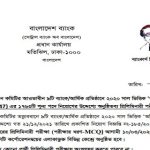 ১৭৬৩ পদে সমন্বিত ৯ ব্যাংকের MCQ পরীক্ষার সময়সূচি প্রকাশ